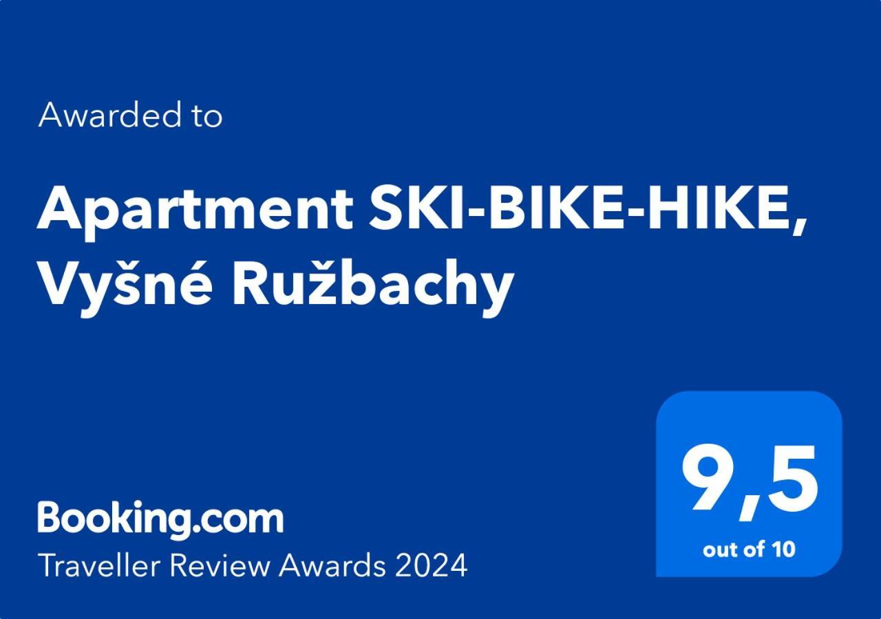 Apartment Ski-Bike-Hike, Vyšné Ružbachy 외부 사진